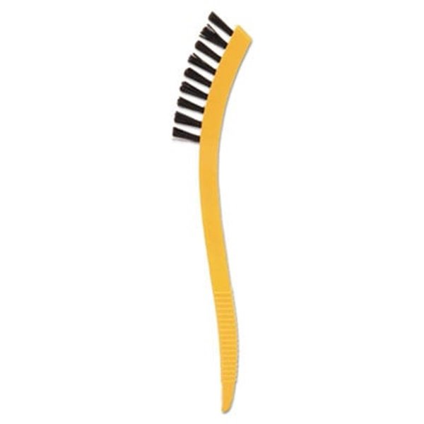 Eat-In Rubbermaid Commercial Products Synthetic-Fill Tile & Grout Brush - Yellow Plastic EA1522371